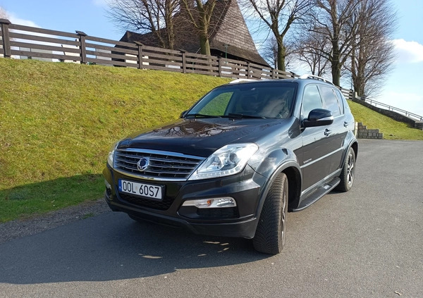 SsangYong REXTON cena 55700 przebieg: 266400, rok produkcji 2016 z Olesno małe 67